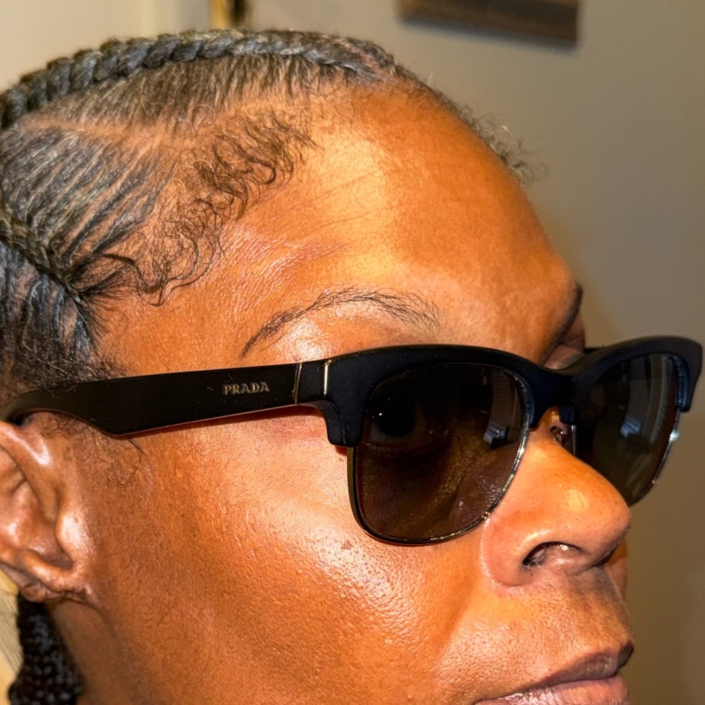 Prada Black Frames Sunglasses Lens Black - image 1